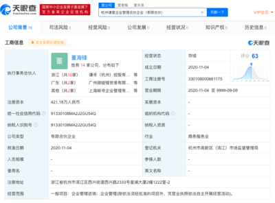 薇婭夫婦新設企業管理咨詢公司，布局商業版圖再添新動作